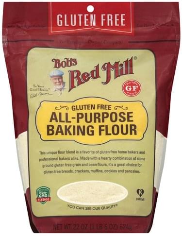 Bobs Red Mill All-Purpose Baking Flour - 22 oz, Nutrition Information