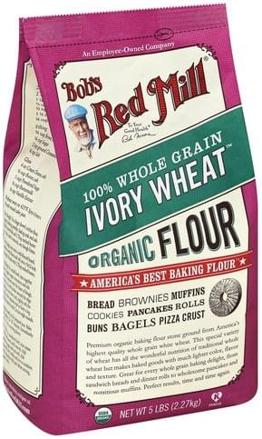 Bobs Red Mill Organic, Ivory Wheat Flour - 5 lb