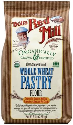Bobs Red Mill Whole Wheat Pastry Flour - 5 lb
