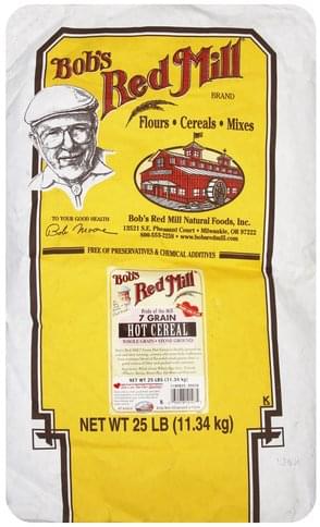 Bobs Red Mill 7 Grain Hot Cereal - 25 lb