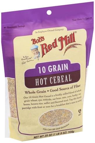 Bobs Red Mill 10 Grain Hot Cereal - 25 oz