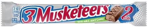 3 musketeers chocolate bar nutrition