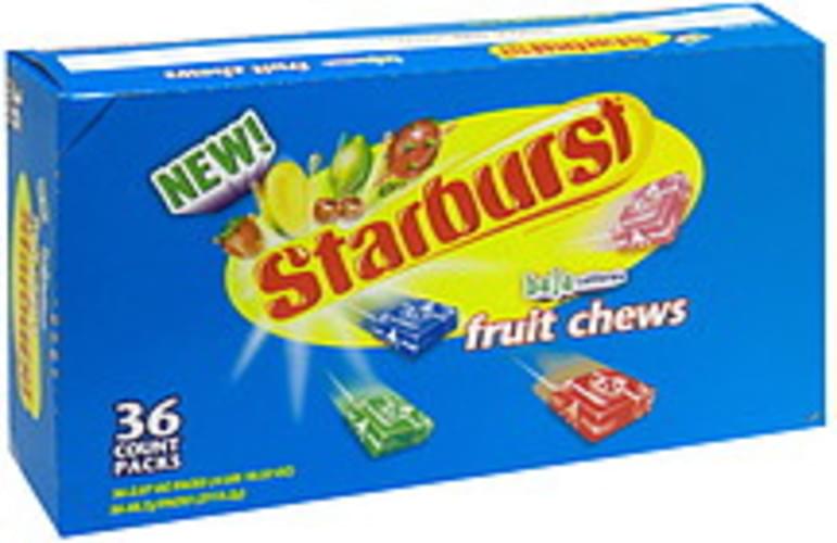 Starburst Fruit Chews Baja California Fruits Chews 36 Ea Nutrition Information Innit