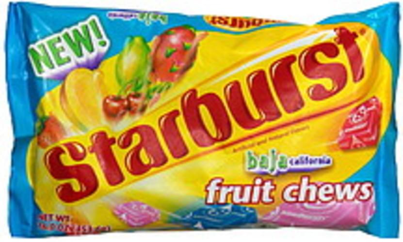 Starburst Baja California Fruit Chews 16 oz, Nutrition Information