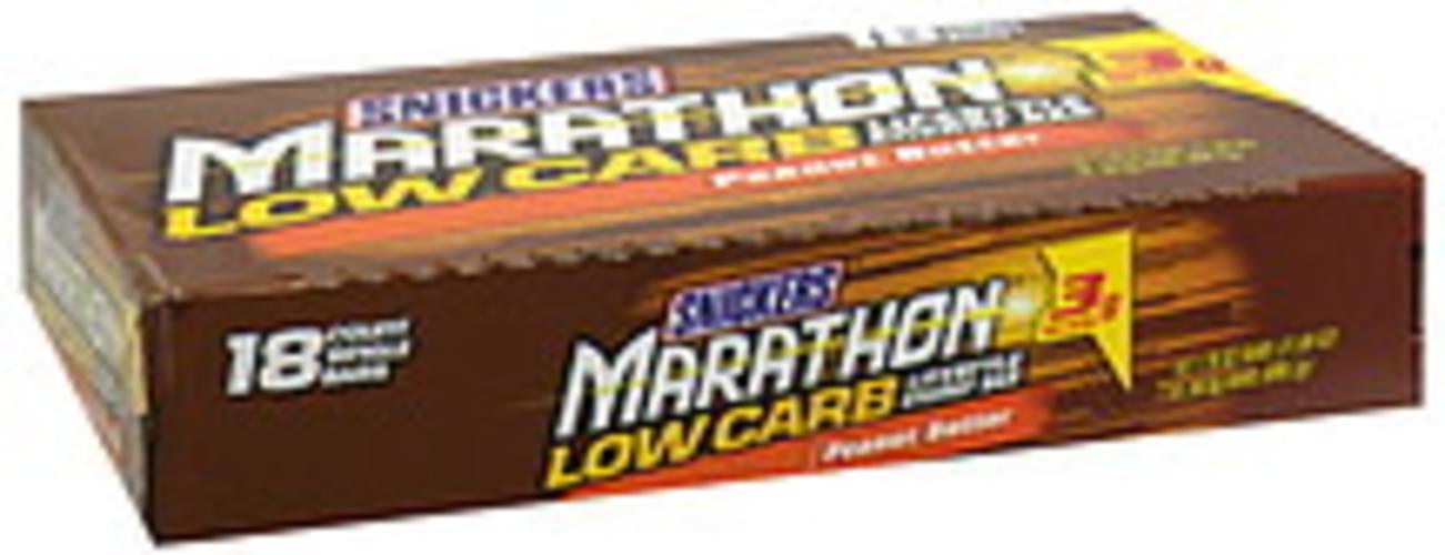 Snickers Low Carb, Peanut Butter Energy Bar - 18 ea