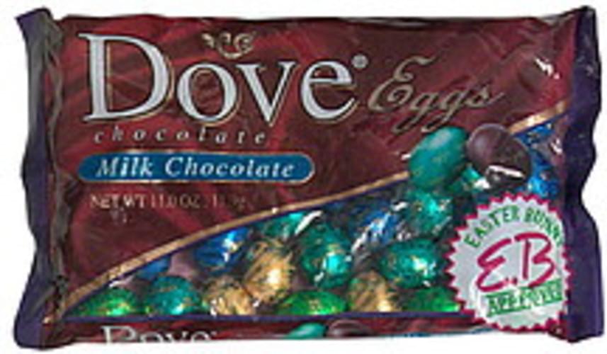 Dove Milk Chocolate Eggs 11 oz, Nutrition Information Innit