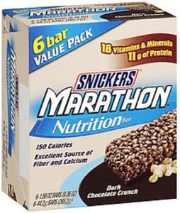 Snickers Nutrition Bar Marathon