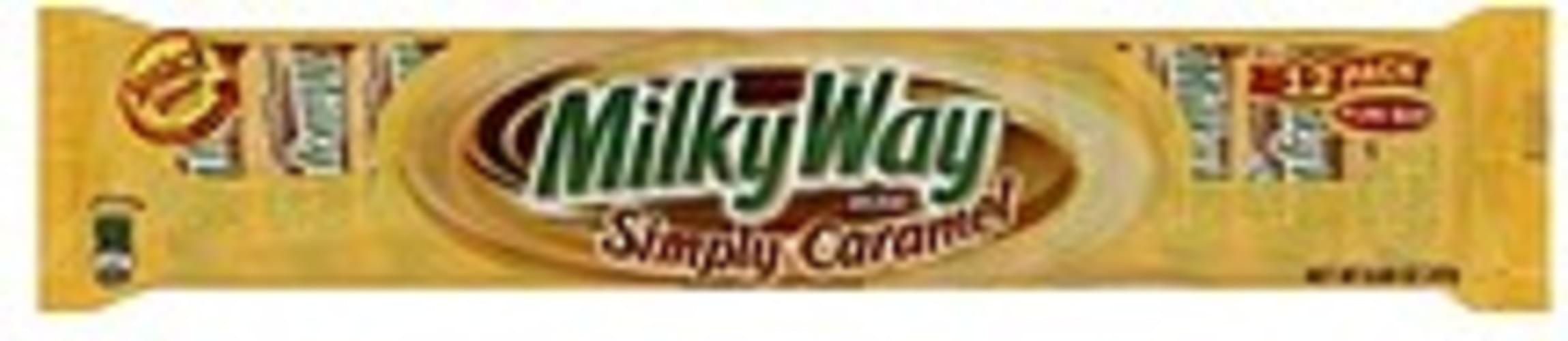 Milky Way Simply Caramel, Fun Size, 12 Pack Candy Bar 12 ea