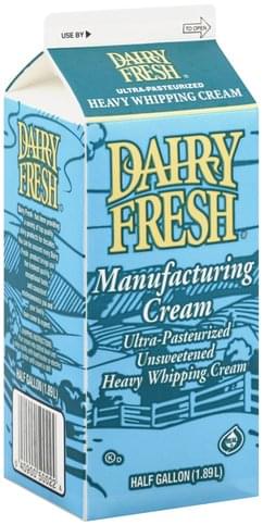 Dairy Fresh Manufacturing Cream 0 5 Gl Nutrition Information Innit Dairy Fresh Manufacturing Cream 0 5 Gl Nutrition Information Innit