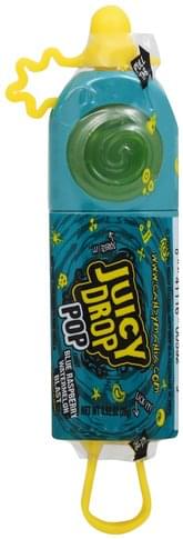 baseren Overleg Karu Juicy Drop Pop, Blue Raspberry Watermelon Blast Candy - 0.92 oz, Nutrition Information | Innit baseren Overleg Karu Juicy Drop Pop, Blue Raspberry Watermelon Blast Candy - 0.92 oz, Nutrition Information | Innit