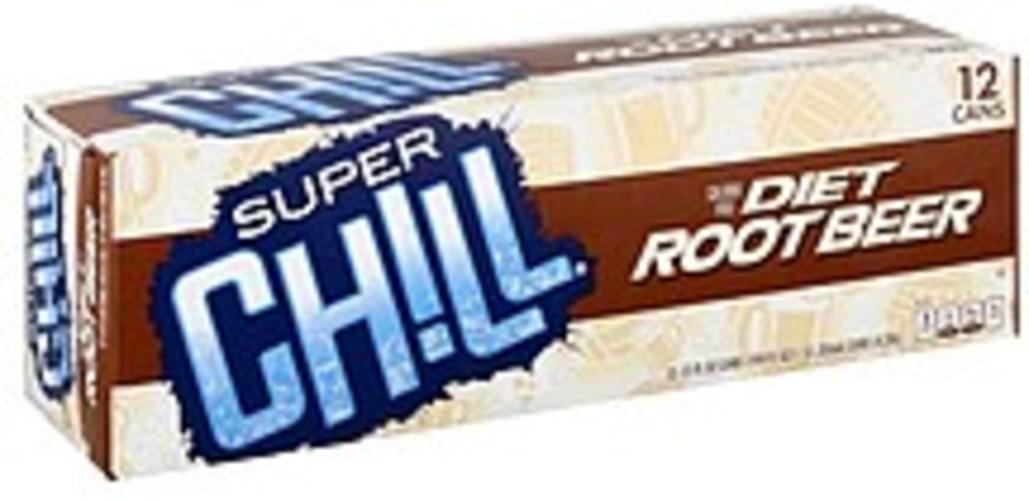 Super Chill Diet Root Beer 12 ea, Nutrition Information Innit