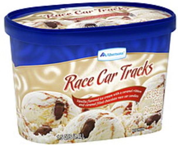 Albertsons Race Car Tracks Ice Cream 1.5 QT, Nutrition Information