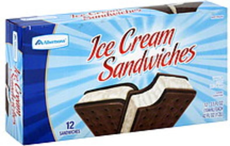 Albertsons Vanilla Ice Cream Sandwiches 12 Ea Nutrition Information Innit Albertsons Vanilla Ice Cream Sandwiches 12 Ea Nutrition Information Innit