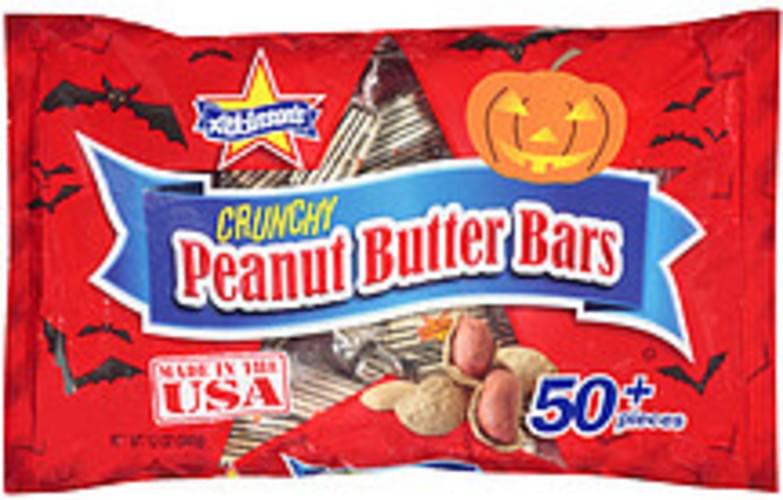 Atkinson's Crunchy Peanut Butter Bars Candy 12 oz, Nutrition