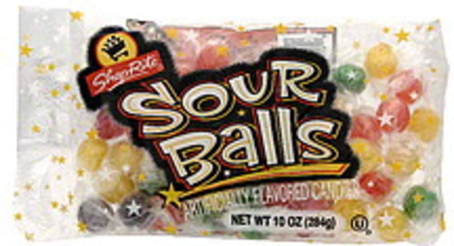 ShopRite Sour Balls 10 oz, Nutrition Information Innit