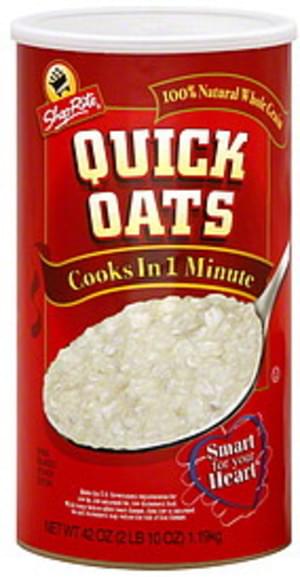 ShopRite Quick Oats - 42 oz