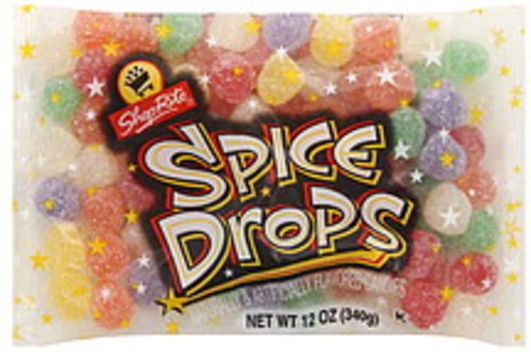 ShopRite Spice Drops Candies 12 oz, Nutrition Information Innit