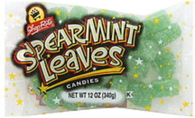 ShopRite Spearmint Leaves Candies 12 oz, Nutrition Information Innit