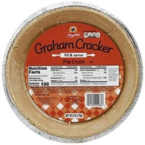 ShopRite Graham Cracker Pie Crust 6 oz, Nutrition Information Innit