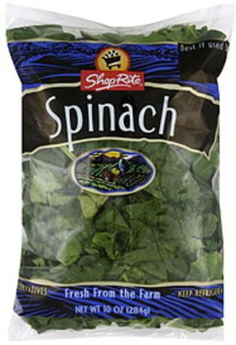 ShopRite Spinach - 10 oz