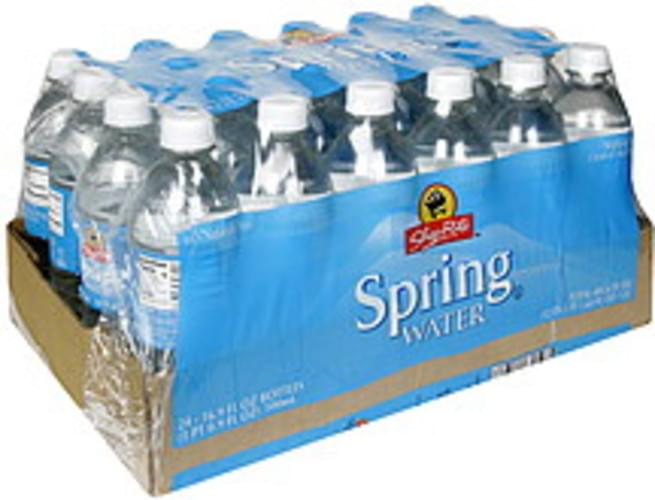 ShopRite Spring Water 24 ea, Nutrition Information Innit
