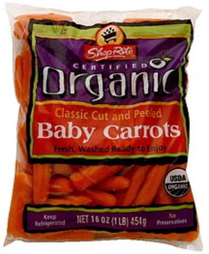 ShopRite Classic Cut and Peeled Baby Carrots - 16 oz