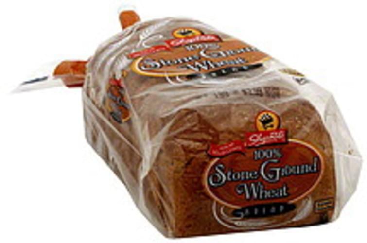 ShopRite Stone Ground Wheat Bread 24 oz, Nutrition Information Innit