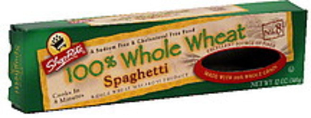 ShopRite No. 8, 100% Whole Wheat Spaghetti - 12 oz