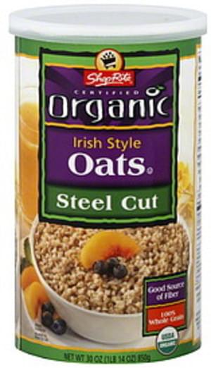 ShopRite Irish Style, Steel Cut Oats - 30 oz