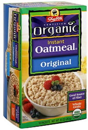 ShopRite Original Instant Oatmeal - 10 ea