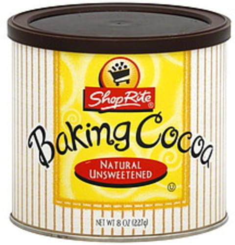 ShopRite Natural Unsweetened Baking Cocoa - 8 oz