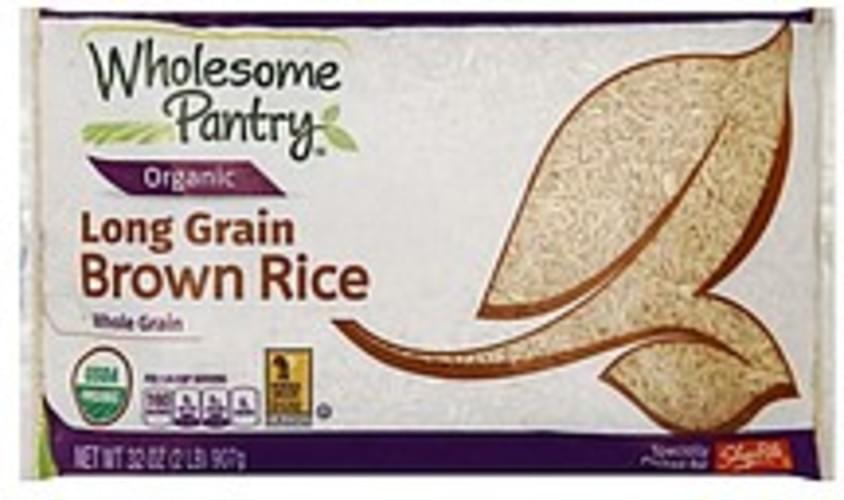 Wholesome Pantry Long Grain Brown Rice - 32 oz