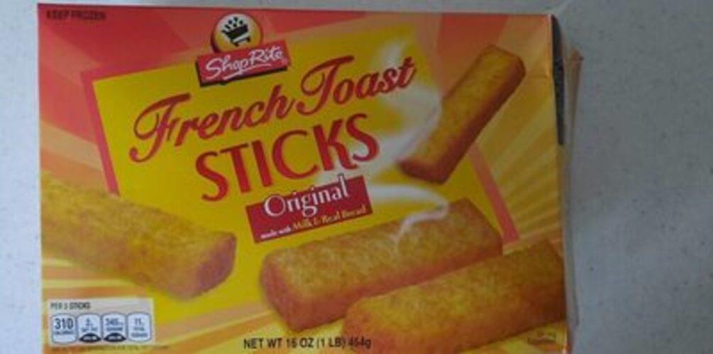 ShopRite Sticks, Original French Toast 16 oz, Nutrition Information