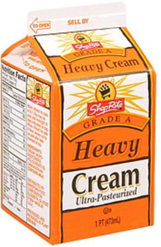 Shoprite Ultra Pasteurized Heavy Cream 16 Oz Nutrition Information Innit Shoprite Ultra Pasteurized Heavy Cream 16 Oz Nutrition Information Innit