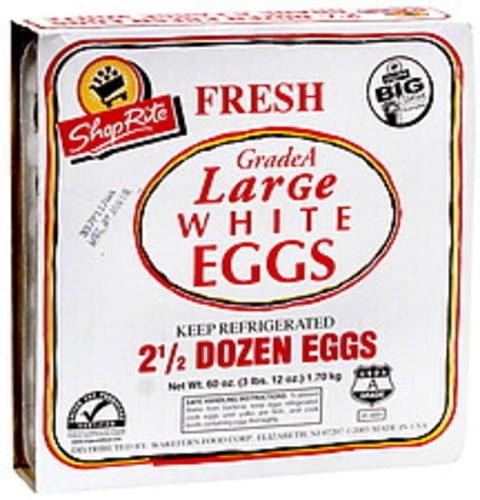 ShopRite Grade A Large White Eggs 30 Ea Nutrition Information Innit shoprite-grade-a-large-white-eggs-30-ea-nutrition-information-innit