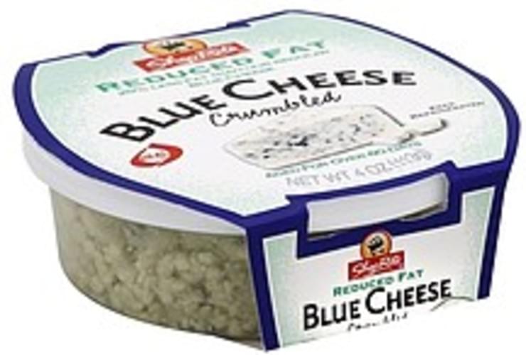ShopRite Crumbled, Blue, Reduced Fat Cheese 4 oz, Nutrition