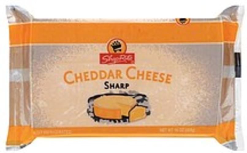 ShopRite Cheddar, Sharp Cheese 16 oz, Nutrition Information Innit
