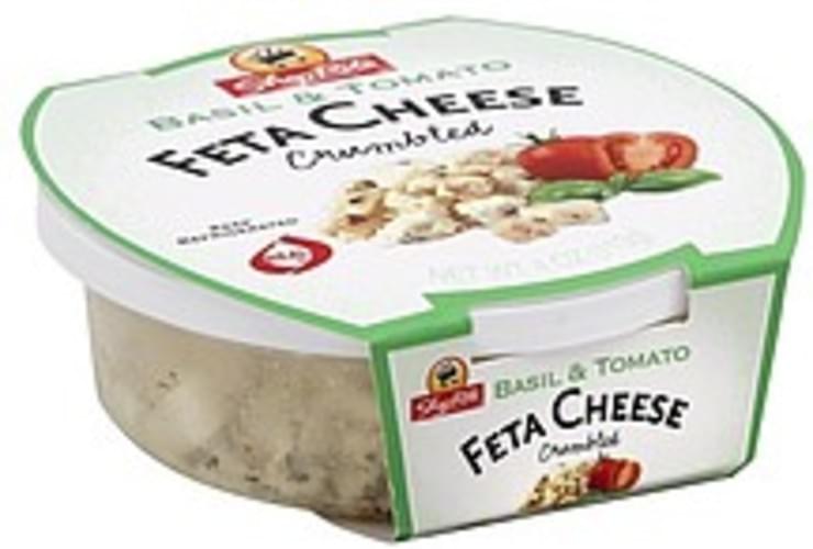 ShopRite Crumbled, Feta, Basil & Tomato Cheese 4 oz, Nutrition