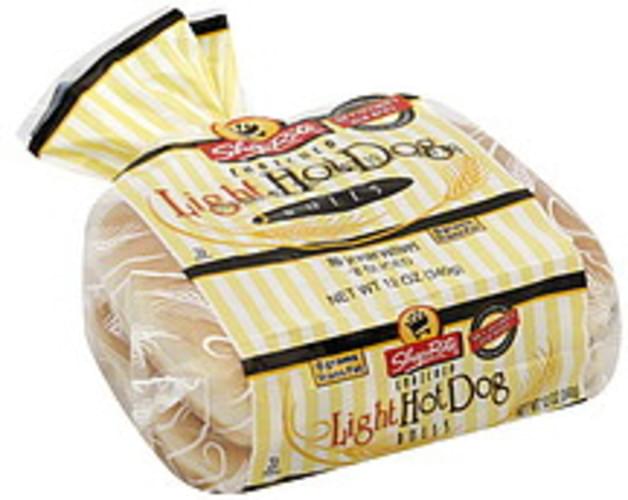 ShopRite Light Hot Dog Rolls 8 ea, Nutrition Information Innit