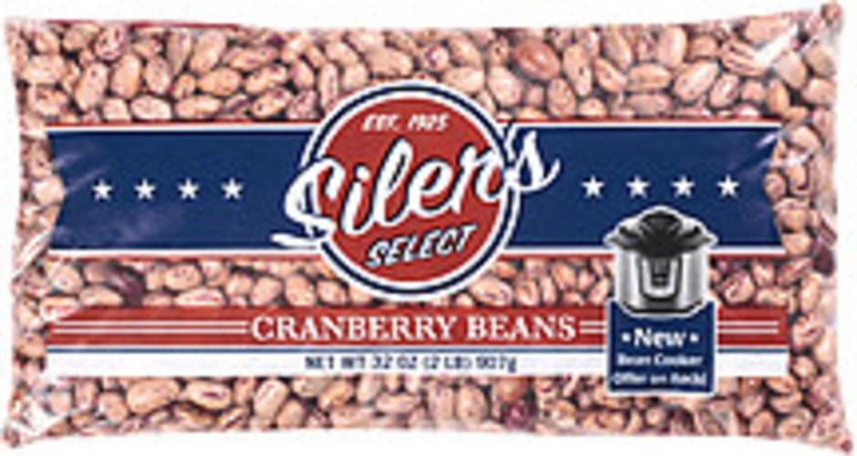Siler's Select Cranberry Beans 32 oz, Nutrition Information Innit