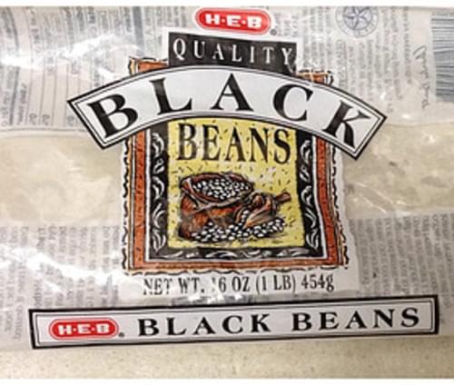 H-E-B Black Beans - 38 g
