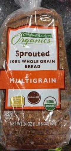 Central Market Bread Sprouted Whole Grain
