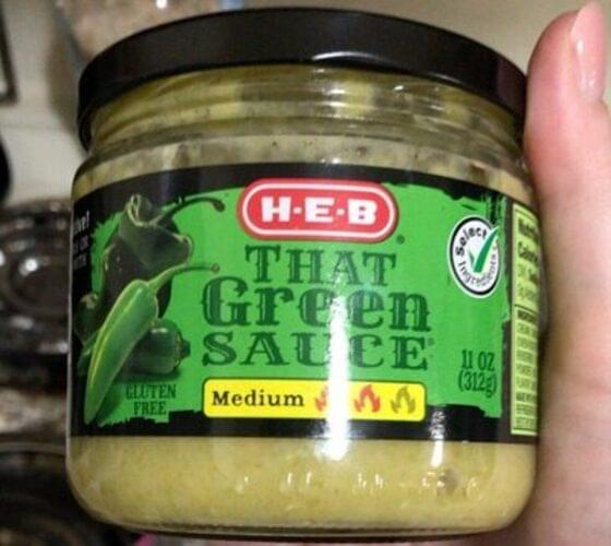 HEB Medium That Green Sauce 32 g, Nutrition Information Innit