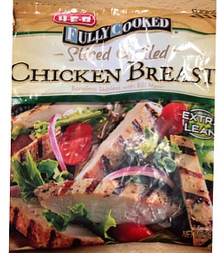 H-E-B Sliced Grilled Chicken Breast - 85 g
