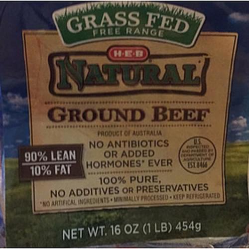 HEB Ground Beef 112 g, Nutrition Information Innit