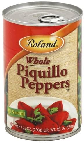 Roland Whole Piquillo Peppers - 13.75 oz