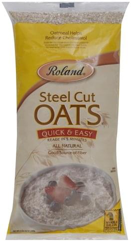 Roland Steel Cut, Quick & Easy Oats - 32 oz