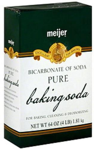 Meijer Pure, Bicarbonate of Soda Baking Soda - 64 oz