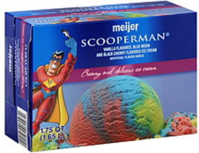 Meijer Scooperman Ice Cream 1.75 QT, Nutrition Information Innit