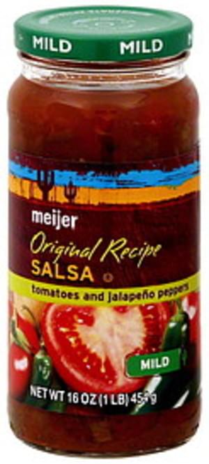 Meijer Original Recipe, Mild Salsa - 16 oz
